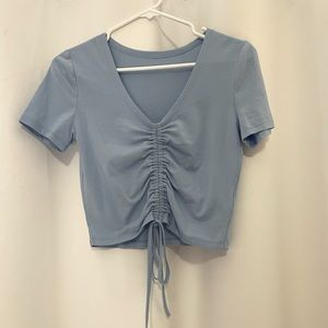 cropped tee